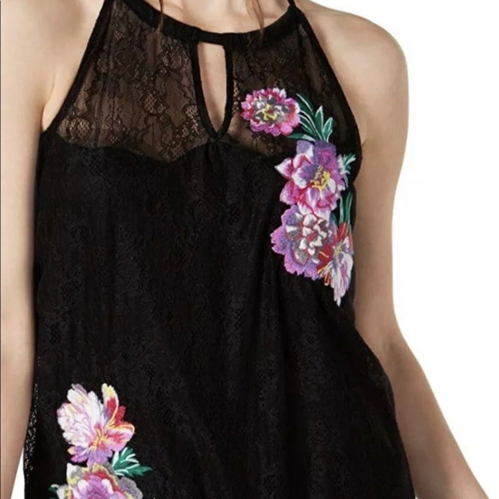 INC floral mix top